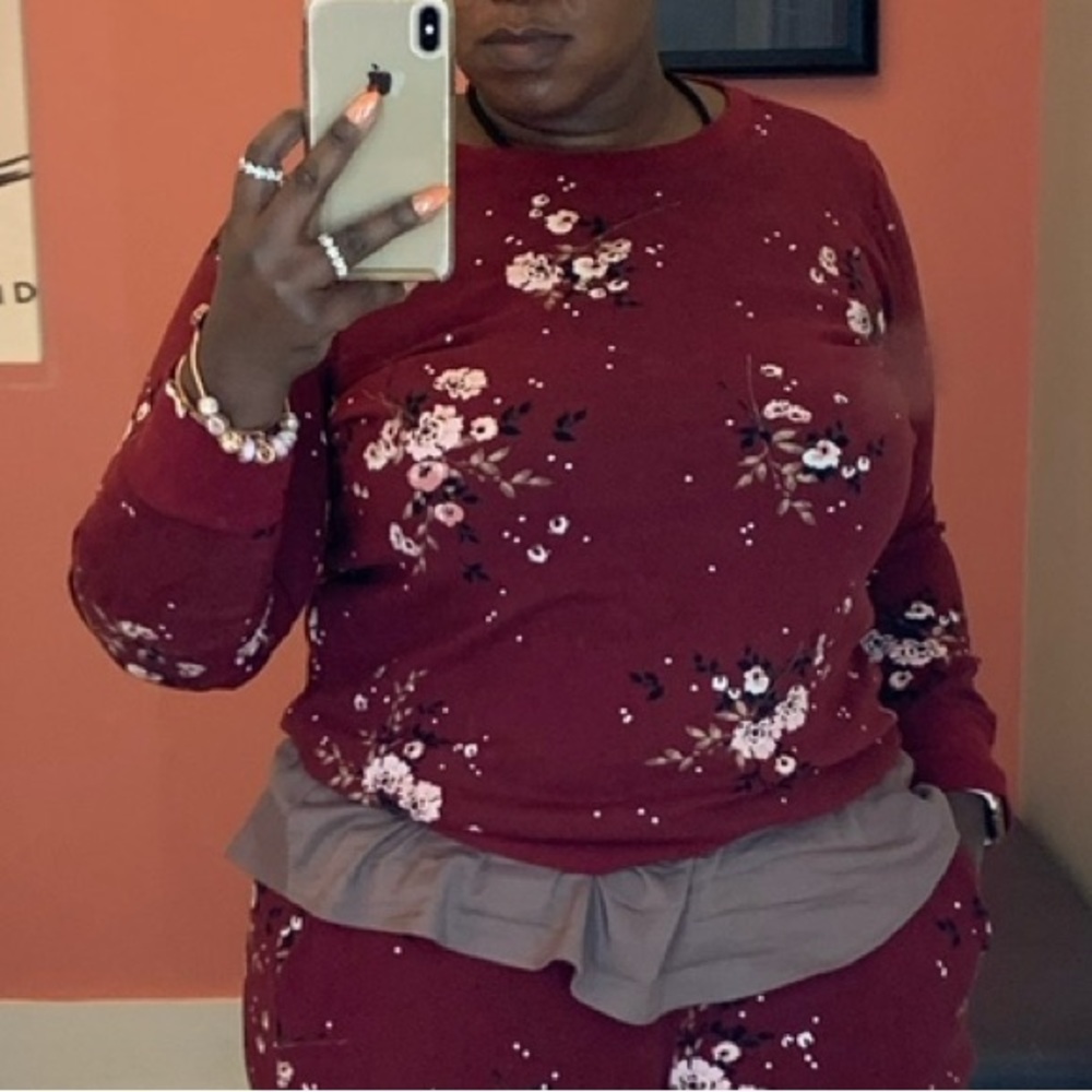Floral Pullover